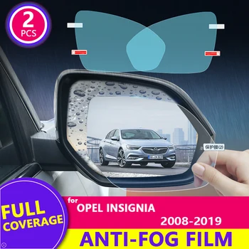 Дъждовна Филм Пълно Покритие на Огледалото за Обратно виждане Прозрачна Противотуманная Непромокаемая за Opel Insignia A/B 2008 ~ 2019 2016 2017 2018 Автомобилни Аксесоари