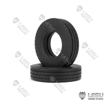 1/14 Малка гума за камион LESU S-1279 диаметър 58 мм, висококачествени гуми от каучук, за полуремарке LESU