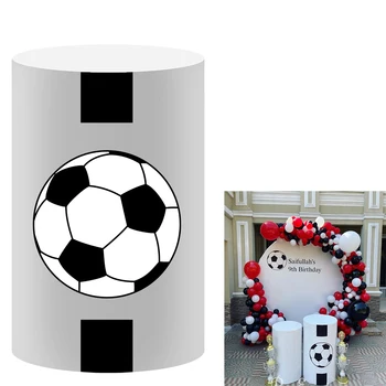 Калъф за пълнене на спортна тематика с футболния принтом за партита по повод рожден ден, сватба и детската душа