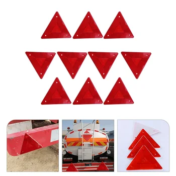 Отразяващи знак на Предупреждение за безопасността на превозното средство Камион Отразяваща Триъгълник Триъгълници Пластмасов трейлър Авто Статив Опашката Логото на Автомобилни ленти