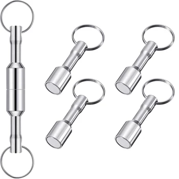 Метален магнитен ключодържател, магнитен ключодържател, джобен ключодържател, магнитен Държач с разрезным пръстен, магнит за проверка на бижута
