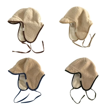 Шапки-абсорбатори, зимна шапка за защита на ушите, шапка за деца на възраст 2-6 години