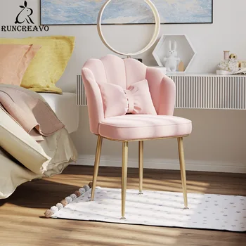 Скандинавски стол с облегалка, маса за спални, домашен лампа, луксозен столче за нокти, тоалетка за грим, маса за хранене, стол, акцентные столове за всекидневна
