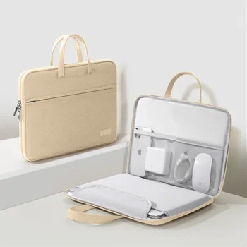 Чанта за лаптоп 13,3 14 15 15,6 инча Калъф За MacBook Air Pro Xiaomi Huawei ASUS Чанта За Лаптоп Мъжки Дамски Преносима Чанта Куфарче