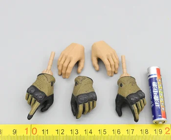 1/6 Мащаб 26054C CBRN вид на ръцете, модели ръкавици за ръце за 12-инчов фигури, аксесоари за diy