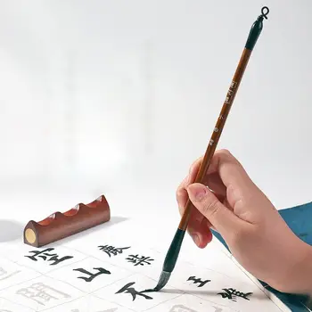 Китайски Четки, Художествена четка, четка за калиграфия, Комплекти четки за рисуване, Дървена дръжка, маслени бои