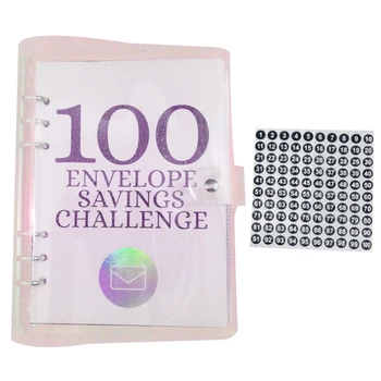 100 Дневен предизвикателство за спестяване на пари, на 100 пликове за спестяване на пари: весел и лек планер бюджет, лесен за използване