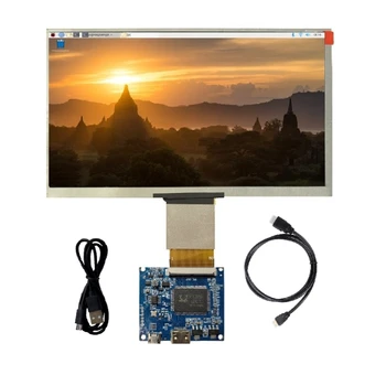 10.1-инчов LCD дисплей с резолюция 1024 * 600 IPS, заплащане на драйвера на монитора, която е съвместима с Mini HDMI за КОМПЮТЪР Raspberry Pi Banana Pi Aida64