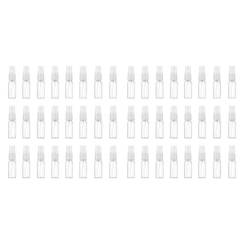 48шт 20 мл Прозрачни Празни Бутилки-Опаковки Преносими Бутилки За многократна употреба-Пръскачка с Фин Мъгла