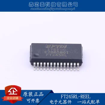 2 бр. оригинален нов FT245RL-МАКАРА FT245R SSOP-28 USB с последователен интерфейс IC