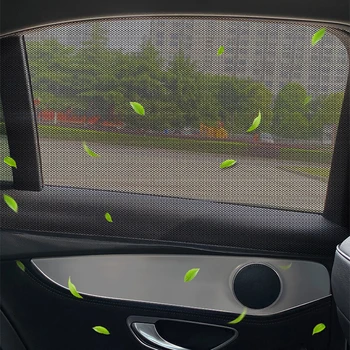 Универсален Автомобилен стайлинг Солнцезащитная окото на странично стъкло Шторка на задния Прозорец Защита от Uv Козирка Козирка Автоаксесоари