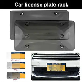Титуляр рамка регистрационен номер на автомобила, категория на САЩ, Тройната комбинирана рамка, шапка, Блокиращите обектива на червена светлина камери и контрол на скоростта 3 U8A6