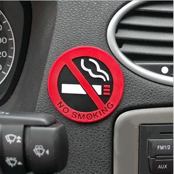 1бр Предупреждение да Не се Пуши Логото на Автомобилни Стикери за Honda, Volvo S60, S80 S40 S60L XC60 XC90 S40 V40 C30 C70 MINI SMART Chevrolet Ca
