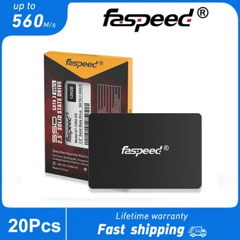 20 Броя Faspeed 2.5 Sata 3 SSD диск 1 TB И 2 TB Твърд Диск 256 GB 128 GB HDD 560 М/с Вътрешен Твърд Диск, 512 GB За Настолни КОМПЮТРИ Лаптоп