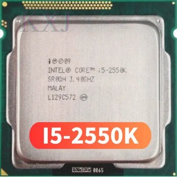Четириядрен процесор Intel Core i5-2550K i5 2550K с честота 3,4 Ghz, 6 95W LGA 1155