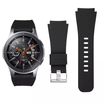 22 мм мек силиконов ремък за samsung Galaxy wtch 3 46 мм Gear S3 Huawei watch GT GT2 46 мм удобна каишка за Amazfirt GTR 47 мм
