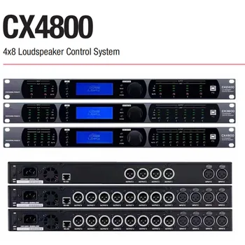 Система за управление на високоговорители от серия CX Професионален цифров аудиопроцессор CX4800 DriveRack 4 входа и 8 изхода 32-битов DSP процесор