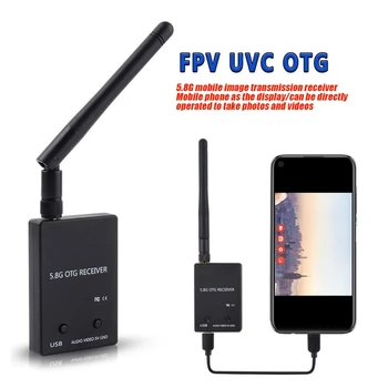 UVC OTG 5.8 G 150CH Черно Полноканальный Приемник За Android Телефон Tablet Предавател RC Drone резервни Части