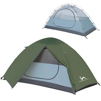 Външна однослойная сверхлегкая палатка Туристическа палатка за къмпинг Преносим ветрозащитная непромокаемая палатка