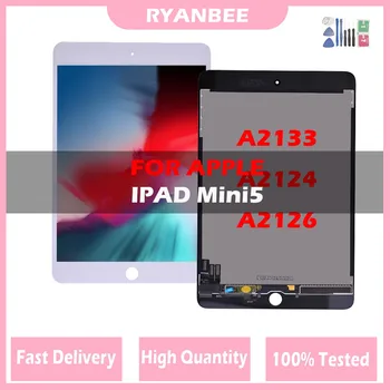 100% Тествани Оригинал За iPad Mini 5 LCD A2133 A2124 A2126 LCD Сензорен дисплей, Дигитайзер, Тъчпад, Резервни Части