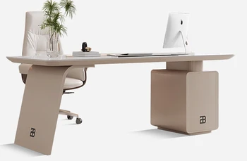 Компютърна маса, уютна спалня, работно бюро, модерен минималистичен дизайнерски офис бюро advanced sense consulting