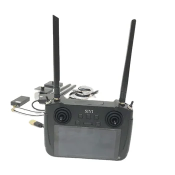 SIYI MK15 Mini HD Преносима Радиосистема Предавател на Дистанционно Управление 5,5-Инчов 1080p 60 кадъра в секунда 180 ms FPV 15 КМ Сертифициран от FCC