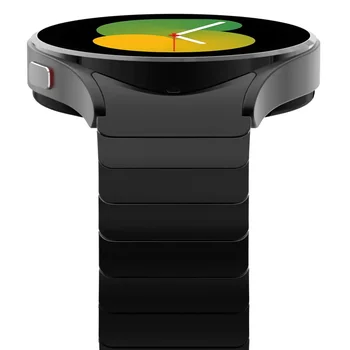 Titanium Цвят Каишка за Samsung Galaxy Watch 6 5 4 Classic 40 44 45 46 мм 42 мм верижка от Неръждаема Стомана 316