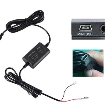 Автомобилна видео рекордер Кабелна USB зарядно устройство ac адаптер за Паркинг кабел Сигурност