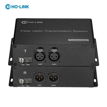 16-канален балансиран Xlr аудио конвертор на оптоволокну XLR излъчване на аудио оптичен конвертор