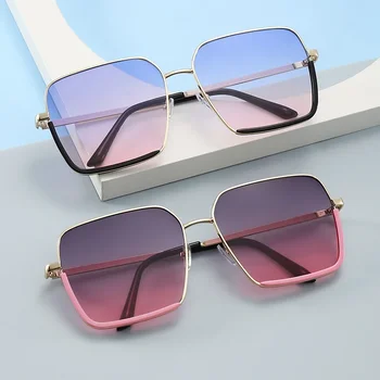 Слънчеви очила Дамски 2022 Нови слънчеви очила с кръгли лица, с голямо лице, тънка Корейската версия, защита от ултравиолетови лъчи, поддръжка дропшиппинга на Едро
